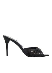 SAINT LAURENT Sandaletten mit Absatz - Babylone Mules - Gr. 40 (EU) - in Schwarz - f&uuml;r Damen