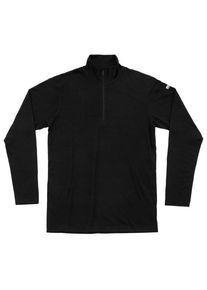 DEVOLD Breeze Plus Merino 200 Zip Neck Merinounterw&auml;sche Herren (Gr S |schwarz)