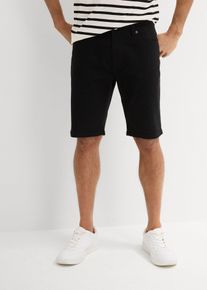bonprix Stretch-Bermuda in Regular Fit (2er-Pack), schwarz, Gr.64, L&auml;ssige gerade geschnittene Bermuda mit Stretchanteil im 2er-Pack, 98% Baumwolle