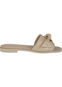 Alexandre Birman Slipper & Pantoletten - Maxi Clarita Square Flat Sandals Brown - Gr. 36,5 (EU) - in Braun - f&uuml;r Damen