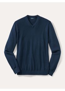 Walbusch V-Pullover Merino Extrafein