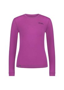 Merinounterw&auml;sche Mons Royale Cascade Merino Base Layer L/S Damen (Gr M |lila)