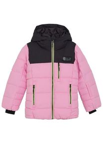 Color Kids Ski Puffer Jacket Quilt Skijacke Kinder (Gr 110 |rosa |wasserdicht)