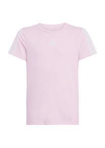 T-Shirt Adidas Training Essential 3 Stripes Tee Kinder (Gr 164 |rosa)