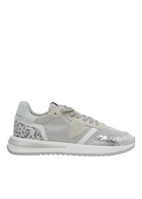 Philippe Model Low-Top Sneaker - Tropez 2.1 Low Woman - Gr. 36 (EU) - in Silber - f&uuml;r Damen