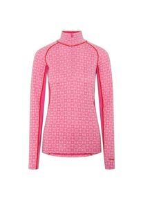 Merinounterw&auml;sche KARI TRAA Rose Light Half Zip Damen (Gr M |rosa)