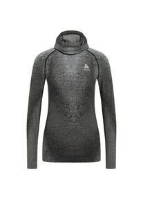 Kunstfaserunterw&auml;sche Odlo Performance Warm Blackcomb Bl Facemask L/S Damen (Gr XS |grau)