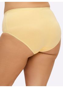 w&auml;schepur sheego Gro&szlig;e Gr&ouml;&szlig;en Taillenslip aus Single-Jersey, farbig-sortiert, Gr&ouml;&szlig;e 48/50 - Damen