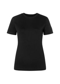 super.natural Lux Base Tee T-Shirt Damen (Gr L |schwarz)