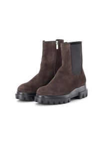 Attilio Giusti Leombruni Agl Low-Top Sneaker - Boots Chunky Beat aus Veloursleder - Gr. 36 (EU) - in Braun - f&uuml;r Damen