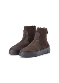 Attilio Giusti Leombruni Agl Low-Top Sneaker - Boots Meghan aus Veloursleder - Gr. 40 (EU) - in Braun - f&uuml;r Damen