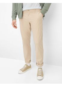 Brax Herren Chino Style FABIO IN CANVAS, hellbeige, Gr. 40/30