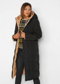bonprix Wende-Steppmantel, schwarz, Gr.46, Komfortabler Wende-Steppmantel von bpc selection premium