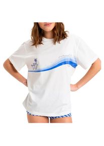 Roxy Hangloose Poster T-Shirt Damen (Gr XS |weiß)