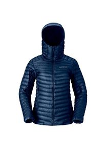 Norr&ouml;na Daunenjacke Norr&oslash;na Trollveggen Superlight Down800 Hood Damen (Gr M |blau)