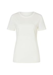 Merinoshirt super.natural Casual Rib Bio Jersey Tee Damen (Gr XS |wei&szlig;)