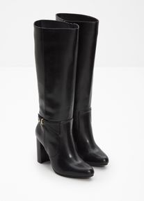 bonprix Stiefel, schwarz, Gr.36, Modischer Stiefel f&uuml;r elegante Looks