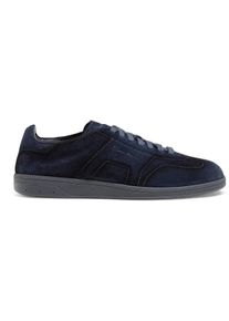 Santoni Low-Top Sneaker - Men's suede sneaker - Gr. 42,5 (EU) - in Wei&szlig; - f&uuml;r Damen