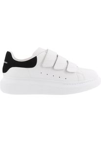 Alexander McQueen Low-Top Sneaker - Dames Oversized Sneaker wit/zwart - Gr. 41 (EU) - in Weiß - für Damen