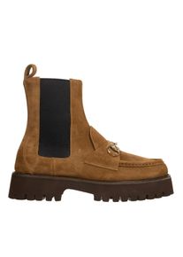 Gucci Stiefeletten - Horsebit Ankle Boots - Gr. 40 (EU) - in Beige - f&uuml;r Damen