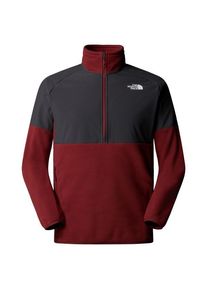 Fleecepullover The North Face Glacier Heavyweight 1/2 Zip Herren (Gr L |rot)