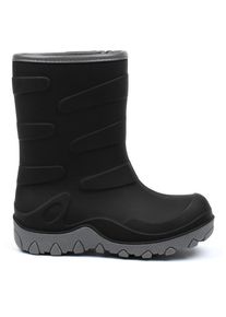 Mikk-line Thermal Boot Gummistiefel Kinder (Gr 24 |schwarz |wasserdicht)