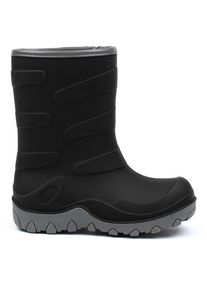 Mikk-line Thermal Boot Gummistiefel Kinder (Gr 24 |schwarz |wasserdicht)