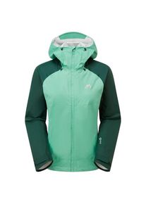 Mountain Equipment Zeno Jacket Regenjacke Women (Gr&ouml;&szlig;e 42 |t&uuml;rkis/gr&uuml;n |wasserdicht)