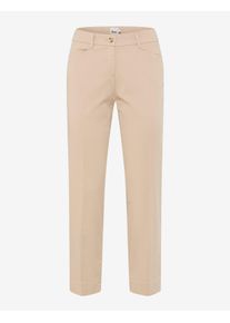 Brax Damen Chino Style MARA S ALMOND, hellbraun, Gr. 44