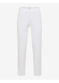 Brax Damen Chino Style MARA S WHITE, weiß, Gr. 34K