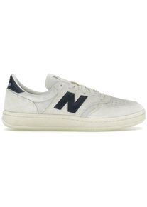 New Balance Low-Top Sneaker - New Balance T500 Sea Salt Navy Angora - Gr. 40,5 (EU) - in Wei&szlig; - f&uuml;r Damen