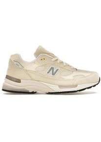 New Balance Low-Top Sneaker - New Balance 992 MiUSA Calcium - Gr. 41,5 (EU) - in Wei&szlig; - f&uuml;r Damen