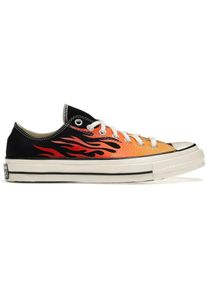 Converse Low-Top Sneaker - Converse Chuck Taylor All Star 70 Ox Archival Flam - Gr. 37 (EU) - in Schwarz - f&uuml;r Damen