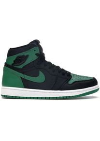 Nike Low-Top Sneaker - Jordan 1 Retro High Pine Green Black - Gr. 42,5 (EU) - in Wei&szlig; - f&uuml;r Damen