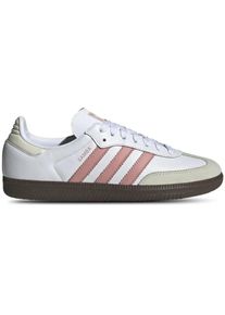 Adidas Low-Top Sneaker - Adidas Samba OG White Wonder Mauve (Women's) - Gr. 38 (EU) - in Wei&szlig; - f&uuml;r Damen