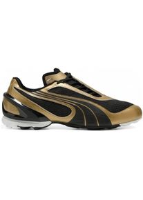 Puma Low-Top Sneaker - Puma V-S1 Metallic Pack Gold Black - Gr. 41 (EU) - in Schwarz - f&uuml;r Damen
