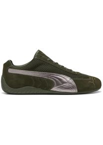 Puma Low-Top Sneaker - Puma Speedcat Premium Dark Olive Matte Silver - Gr. 40 (EU) - in Silber - f&uuml;r Damen