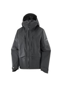 Skijacke Salomon Venom Full Zip Jacket Damen (Gr XL |grau |wasserdicht)