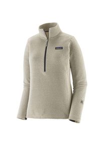Patagonia R1 Air Zip Neck Fleecepullover Damen Alltag (Gr M |grau)