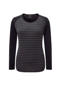 Funktionsshirt Mountain Equipment Redline L/S Tee Damen (Gr 36 |grau/schwarz)