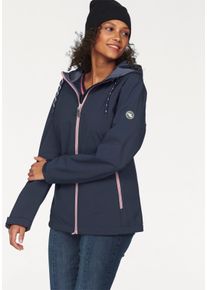Polarino sheego Große Größen Softshelljacke, marine, Größe 58 - Damen
