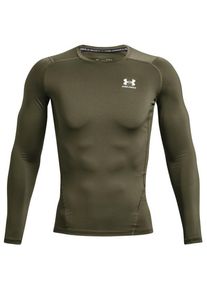 Kunstfaserunterwäsche Under Armour HG Armour Comp L/S Herren (Gr XXL - Regular |oliv)