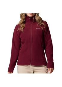 Columbia Fast Trek II Jacket Fleecejacke Damen Wandern (Gr XS |rot)