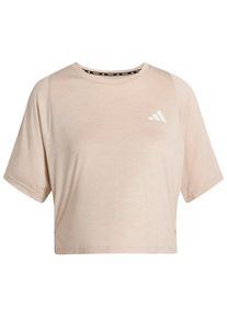 Laufshirt Adidas Adi365 Soft Touch Tee Damen (Gr L |beige)