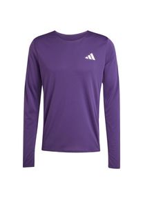 Adidas Adizero L/S Tee Laufshirt Herren (Gr XL |lila)