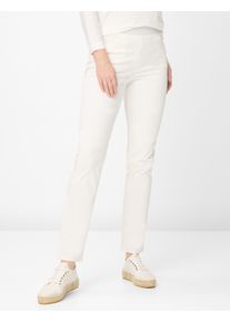 Raphaela by Brax Damen Schlupfhose Style PAMINA FUN OFFWHITE, cremewei&szlig;, Gr. 38