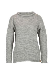 Woll- & Merinopullover Albmerino Oversize Pulli Mouline Damen (Gr 36/38 |grau)