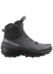 Winterschuhe Salomon Crosstrak Powder Waterproof Herren (Gr 40 |schwarz/grau |wasserdicht)