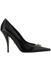 Versace Hohe Schuhe - With Heel Black - Gr. 37,5 (EU) - in Schwarz - f&uuml;r Damen