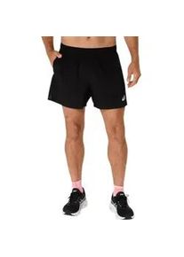 asics f&uuml;r Herren. 2011D214 Short Core 5in1 schwarz (2XL), Sportlich, Synthetisch, Multisport
